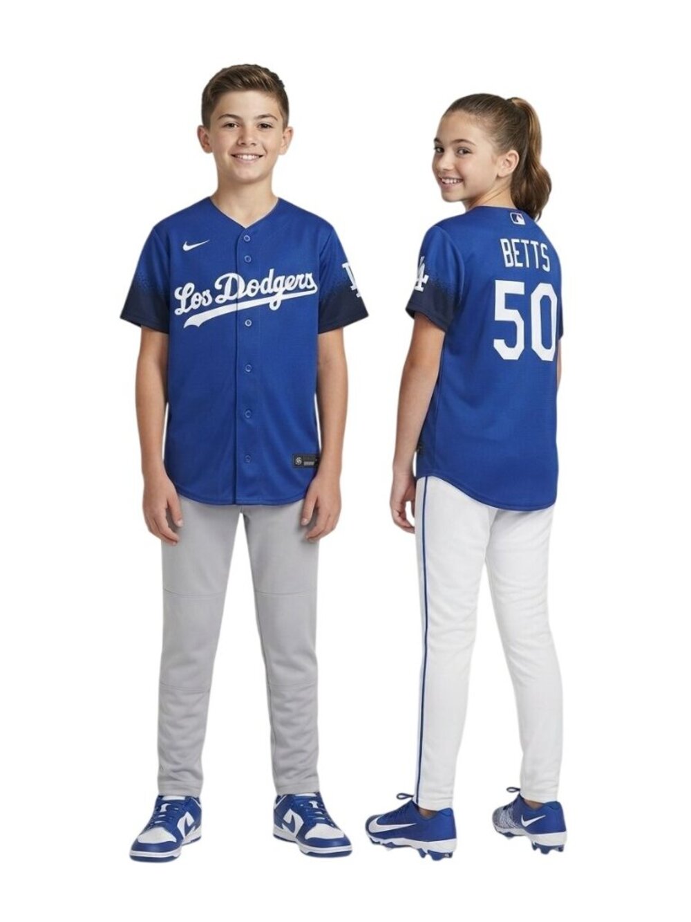 Nike Youth Los Angeles Dodgers Mookie Betts Jersey 2021 Size Youth L